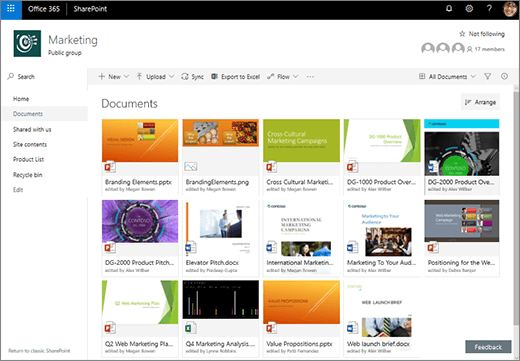 office 365 screenshot