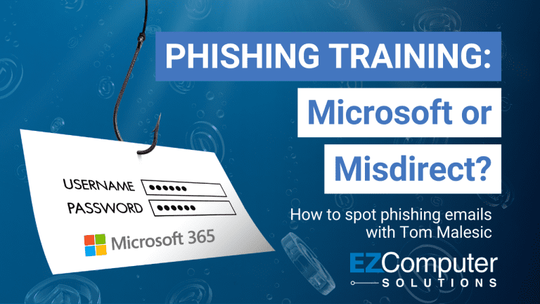 Phishing Training with Tom Malesic Email Scams Microsoft 365
